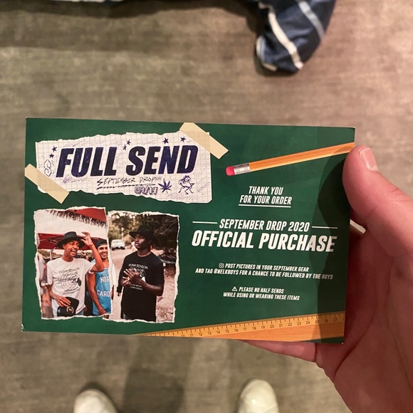 Full Send Beer Funnel (Blue-Sept. Drop) SOLD OUT - Picture 4 of 4